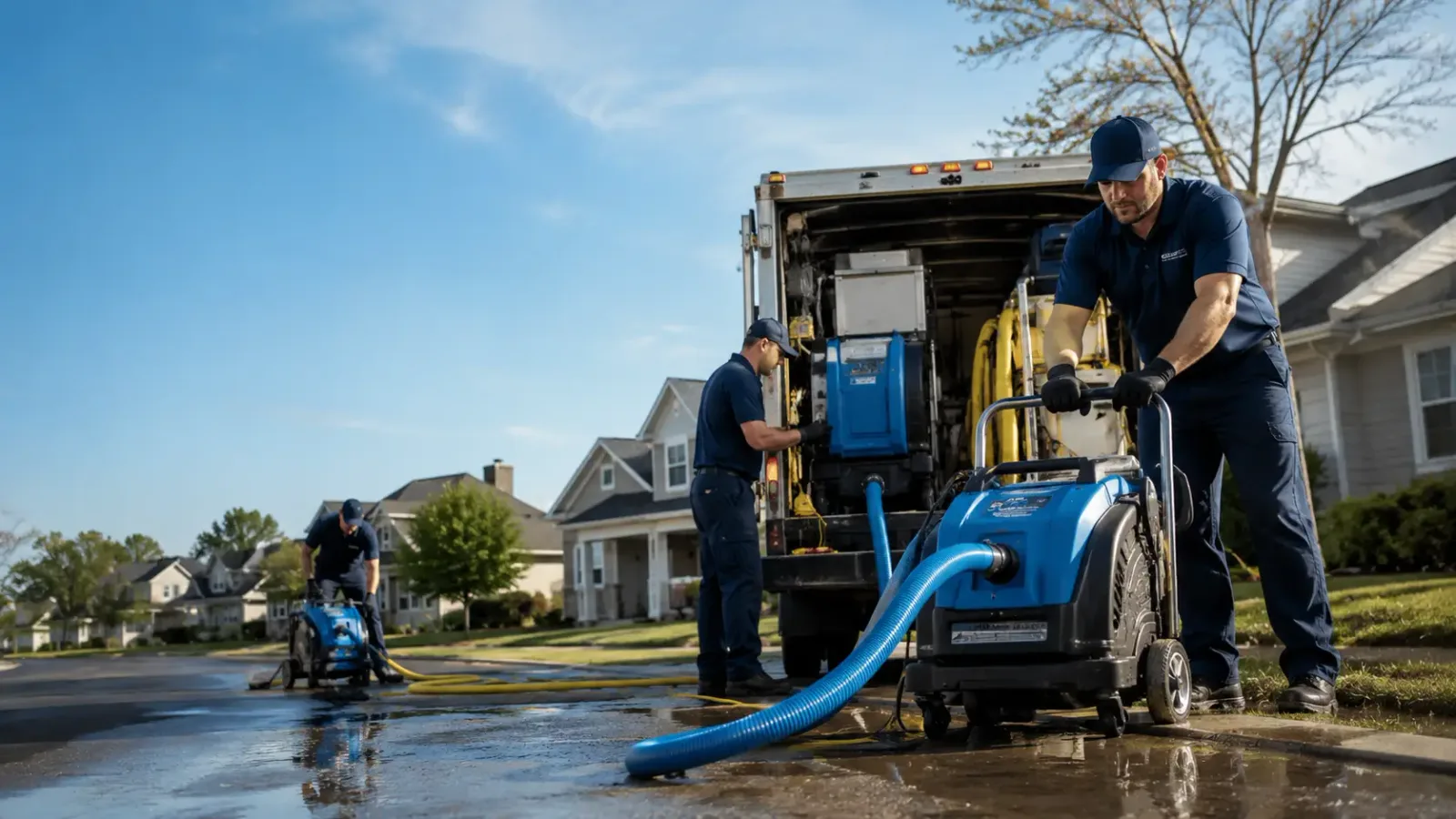 Flood Damage Cleanup in Council Hill, OK